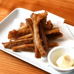 Fried burdock