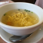 樓蘭 - 陳マーボ飯付きスープ