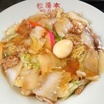 中華料理 松陽亭 - 五目あんかけヤキソバ