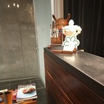 フロリレージュ - 入口カウンター