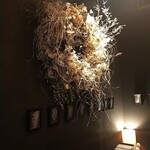 フロリレージュ - 入口花飾り