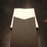 フロリレージュ - メニュー入れとナプキン