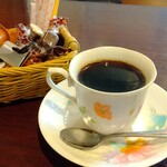 Fuurai Bou - ランチはコーヒー、チョコが付きます。