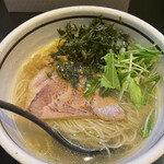 Menya En - 塩ラーメン岩のりトッピング