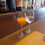 Osteria Profumo - ブラッドオレンジジュース