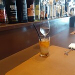 オステリア プロフーモ - 食後のドリンク アイスミルクティー