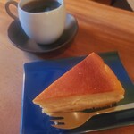 Cafe&bar Lecume des Jours - ベイクドチーズケーキ