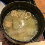 Binchousumi Biyaki Jige - 熱々味噌汁
