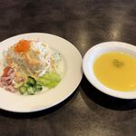 Y's cafe - サラダ・スープ