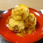 一二三庵 - お月見団子にみたてた一品