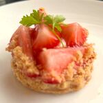 富士屋ホテル ラウンジ - 苺のミルフィーユ