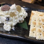Makoちゃん家 - 甘納豆クリームチーズクラッカー