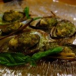 jensen - ムール貝の香草バター焼き