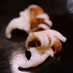 寿し処 寿々 - 新烏賊（しんいか）の下足（げそ）