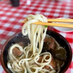 宮里そば - 中太ストレート麺