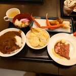 Ooedo onsen monogatari - 夕食のバイキング