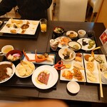 Ooedo onsen monogatari - 夕食のバイキング
                        残すことなく全てを頂いた（笑）