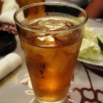 ワラポン - ジンロのボトル、ウーロン茶、氷セット　3,000円