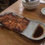 ホルモン鍋 大邱食堂 - キムチチヂミ！カリカリ辛くて美味～