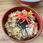 みやご食堂 - ミニ玉子丼。