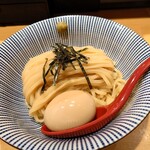 塩つけ麺 灯花 - つけ麺味玉つき