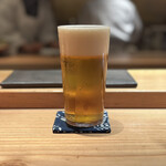 とり茶太郎 - 生ビール