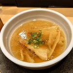 塩つけ麺 灯花 - 塩スープ