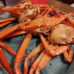 弁吉 - 料理写真:ズワイガニ勢揃い