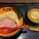 三麺流 武者麺 - 濃厚つけ麺醤油並＠三麺流武者麺江坂本店（2022年9月某日）
