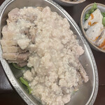 アジアンバルMAE963 - ひき肉のみぞれ餡かけ