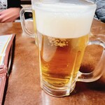 居酒屋 なかひら - 生ビール