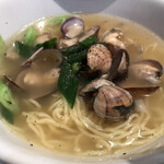 里弄 - 西浦あさりの汁そば（塩味）