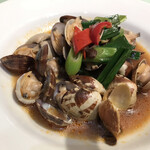 里弄 - 西浦あさりのブラックビーンズ炒め