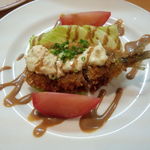 いわしフライの梅風味