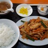 Fuku Ryu Uen - 鶏肉薄切り四川風炒め定食　800円