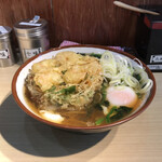 そばの神田東一屋 - アサソバビンボー！　
      朝そば＋海老かき揚げ！