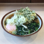 そばの神田 東一屋 - アサソバビンボー！　
      朝そば＋春菊天！