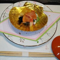 行楽庵 - 白子煮こごり