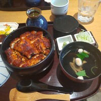 ひつまぶし名古屋備長 マロニエゲート銀座1店 - 上ひつまぶし、肝吸い