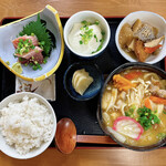 Gohandokoro Yuzurihara - 甲州名物ほうとう定食