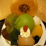 京都 つる家 茶房 - パフェ