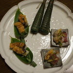 千松しま - 先付け