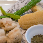びすとろUOKIN - サクサク衣の穴子と夏野菜のフリット