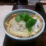 万葉そば - ミニヒレカツ丼