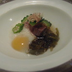 望楼NOGUCHI函館 - 上磯産炙りふくらぎ　北斗産長芋をがごめ昆布酢で