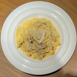 Osteria Lupo - ◇本日のパスタ 　〇筍と鶏のラグーソースのくクリーム仕立て