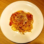 Osteria Lupo - ◇本日のパスタ 　〇新タマネギと庄内豚ベーコンのアマトリチャーナ