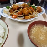 花まさ - 日替わり定食～酢豚