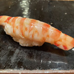 鮨 まつうら - 追加のエビ。