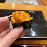 鮨 まつうら - 2種のウニ